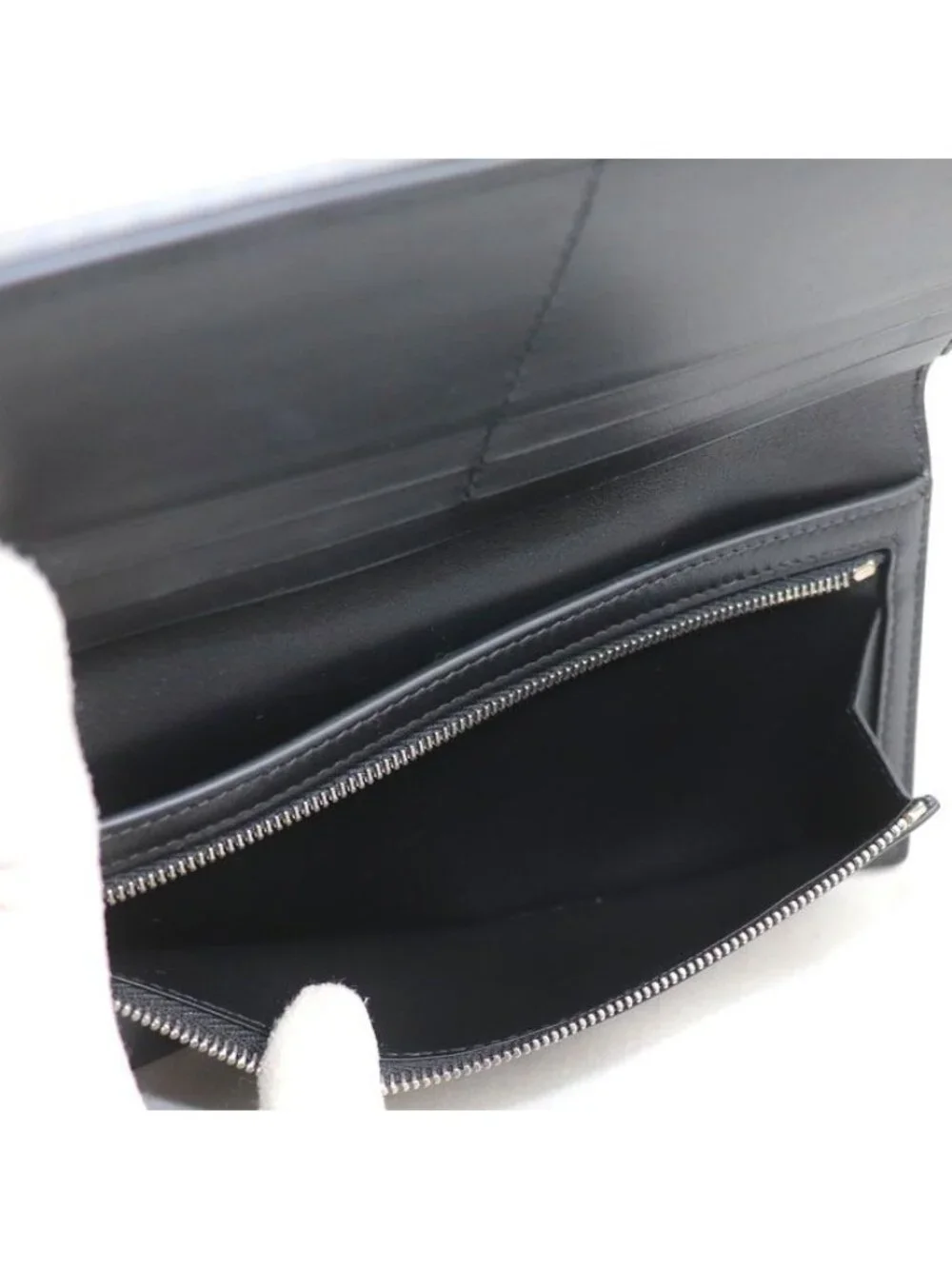 Balenciaga Passport Wallet 1 Ticket Black